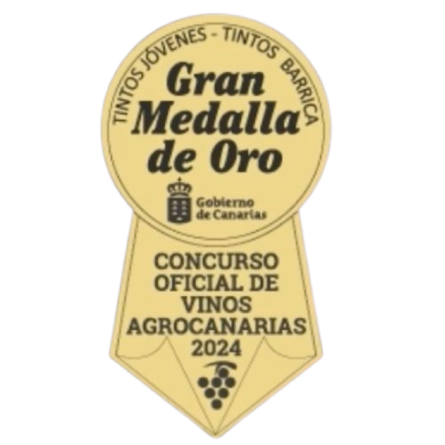 GRAN MEDALLA DE ORO CONCURSO OFICIAL DE VINOS AGROCANARIAS 2024